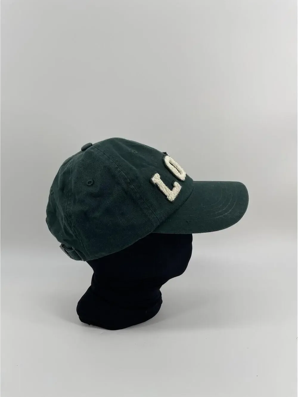 Tory Burch Sport Cap Hat Women Green LOVE Strapback Adjustable Casual